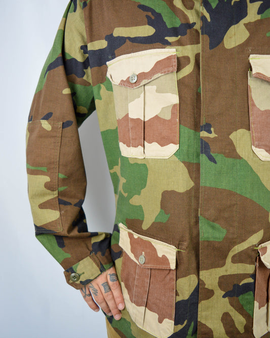 Recycled military camo jacket Christmas gift