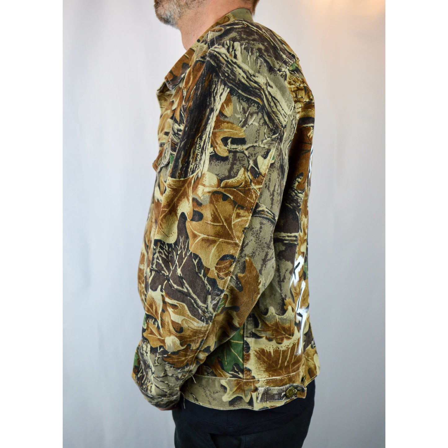 Vintage Wrangler camo denim jacket – Third Earth Clothing