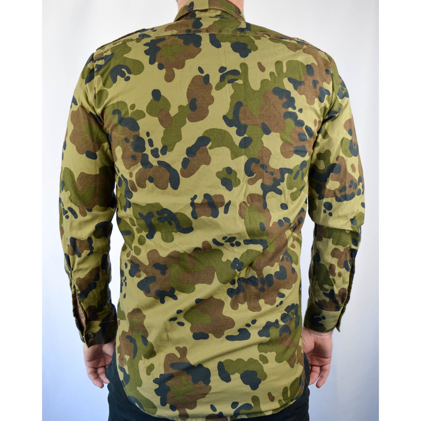 Fitted Camo Shirt